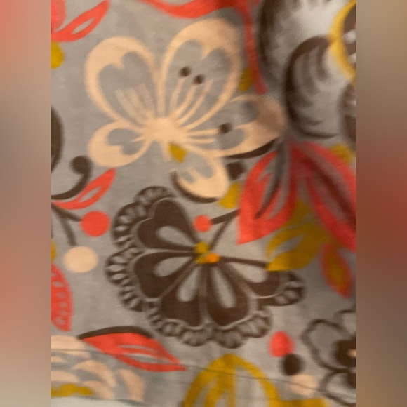 Boden Corduroy Floral Pattern Lined Skirt Size 4R - Picture 2 of 14